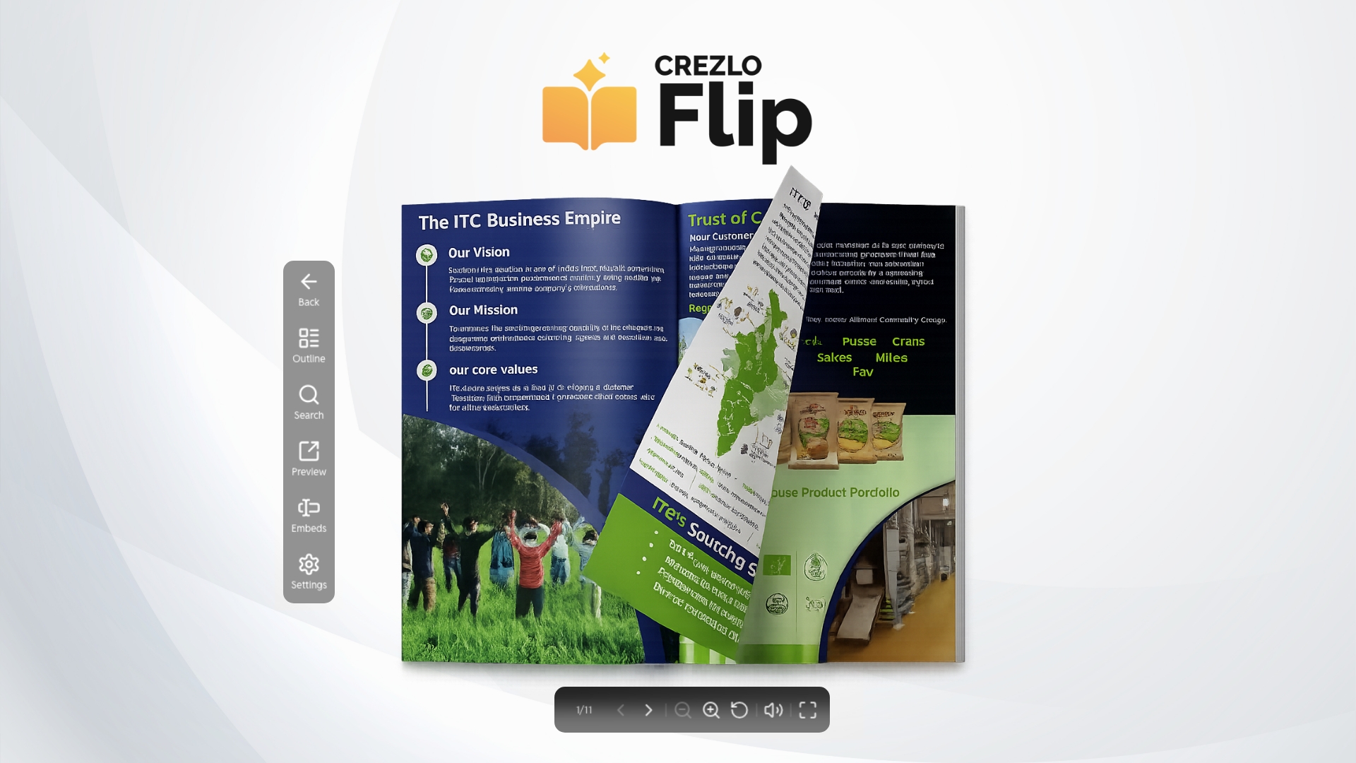 Crezlo FlipBooks